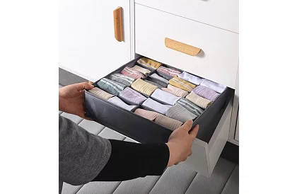 Fiókba való fehérneműszervezők – 4 db-os készlet