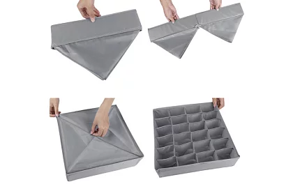 Fiókba való fehérneműszervezők – 4 db-os készlet