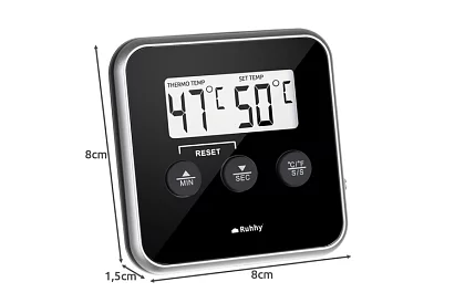 Digitális konyhai hőmérő szondával