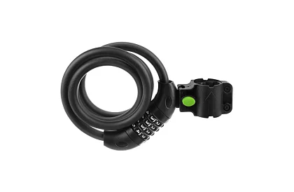 Acél kódzár 120 cm – kerékpárhoz és felszereléshez