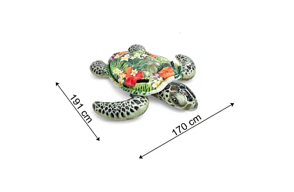 Felfújható napozó teknős 191 x 170 cm - matrac I57555NP