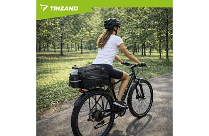 Hátizsák hátsó csomagtartóra 10 l – vízálló kerékpáros táska 39 × 20 × 15 cm