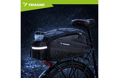 Hátizsák hátsó csomagtartóra 10 l – vízálló kerékpáros táska 39 × 20 × 15 cm