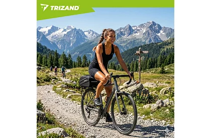 Univerzális hátsó kerékpártartó – alumínium, teherbírás 25 kg