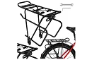 Univerzális hátsó kerékpártartó – alumínium, teherbírás 25 kg