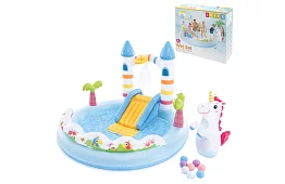 Felfújható vízi játszótér 196x178x127 cm - Vár I56148NP