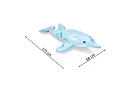 Felfújható matrac gyerekeknek - delfin 175 x 66 cm, 2 fogantyú, I58535NP
