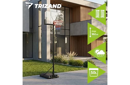 Kosárlabda gyűrű 135- 305 cm - állítható, szabadon álló