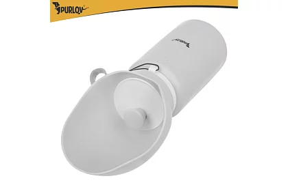 Összecsukható palack tálcával - utazási vízpalack 550 ml