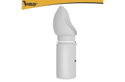 Összecsukható palack tálcával - utazási vízpalack 550 ml