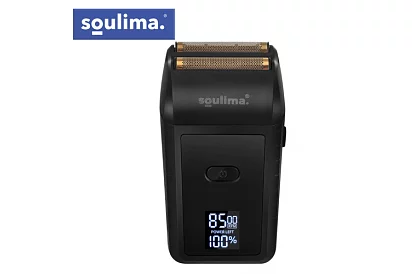 Borotvapáló LED kijelzővel - USB-C, 2 pengével, 2 vágóéle, tok