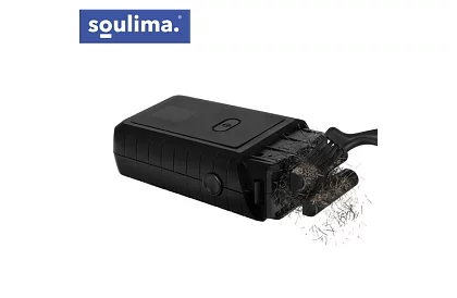 Borotvapáló LED kijelzővel - USB-C, 2 pengével, 2 vágóéle, tok