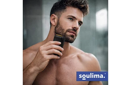 Borotvapáló LED kijelzővel - USB-C, 2 pengével, 2 vágóéle, tok