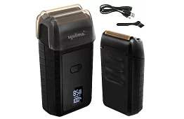 Borotvapáló LED kijelzővel - USB-C, 2 pengével, 2 vágóéle, tok