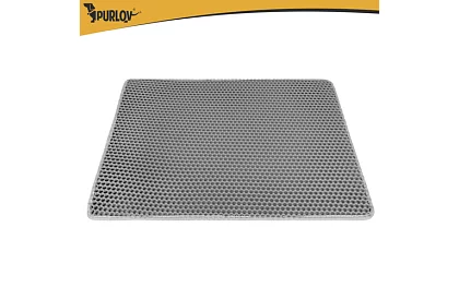 Macska WC elé helyezhető szennytartó szőnyeg 75 x 55 cm - szürke