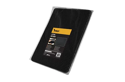 Macska WC aláfólia, amely megakadályozza a szennyeződéseket 75 x 55 cm - fekete