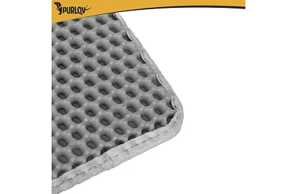 Macska WC elé helyezhető szennytartó szőnyeg 60 x 45 cm – szürke