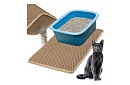 Macska WC aláfólia, amely megakadályozza a szennyeződéseket 60 x 45 cm – bézs