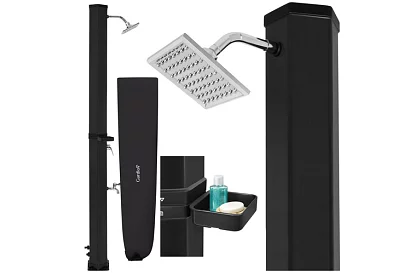 Napfényes kerti zuhany 35 Liter + tartozékok