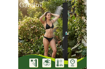 Napfényes kerti zuhany 35 Liter + tartozékok