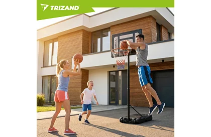 Kosárlabda gyűrű 150-259 cm + labda - állítható, szabadon álló