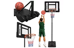 Kosárlabda gyűrű 150-259 cm + labda - állítható, szabadon álló