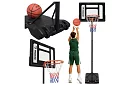 Kosárlabda gyűrű 150-259 cm + labda - állítható, szabadon álló