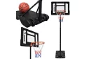 Kosárlabda gyűrű 150-259 cm + labda - állítható, szabadon álló