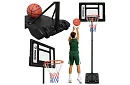 Kosárlabda gyűrű 150-259 cm + labda - állítható, szabadon álló