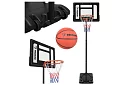 Kosárlabda gyűrű 150-259 cm + labda - állítható, szabadon álló