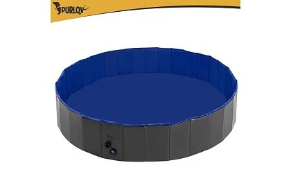 Összecsukható kutyamedence 600 l - 160 x 30 cm