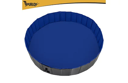 Összecsukható kutyamedence 600 l - 160 x 30 cm