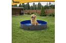 Összecsukható kutyamedence 600 l - 160 x 30 cm