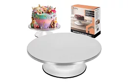 Forgatható fém állvány - tortatál 30 cm