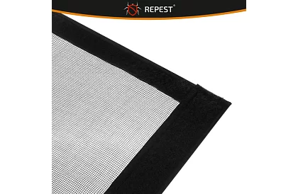 Magnetikus háló ajtóra 100 x 210 cm - fekete szúnyogháló ajtóra
