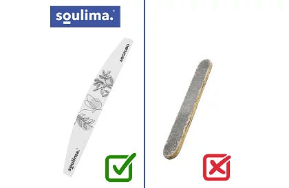 Vékony körömreszelő 100/180 - 100 darabos készlet