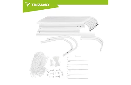 Fém futballkapu 213x150x90 cm