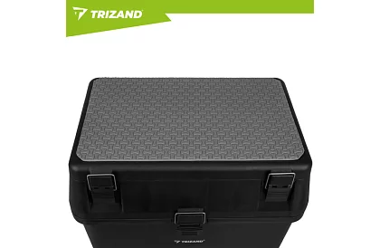 Horgász doboz 2 az 1-ben – 38 × 34 × 21 cm szervező és szék