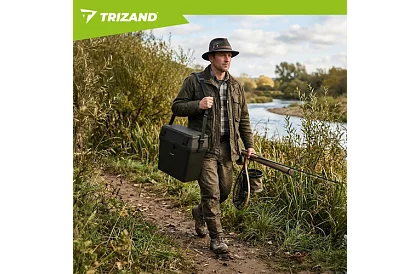 Horgász doboz 2 az 1-ben – 38 × 34 × 21 cm szervező és szék