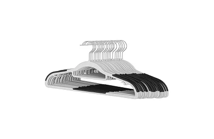 Csúszásgátló szürke ruhafogók 20 db