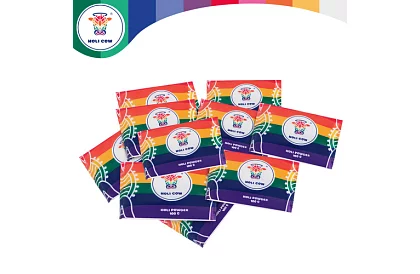 Színes porok készlete Holi Powder 10×100 g