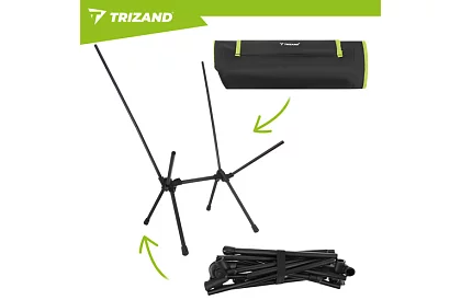 Horgász összecsukható könnyű szék 41 × 52 × 86 cm