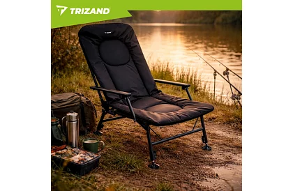 Horgász összecsukható állítható szék karfákkal