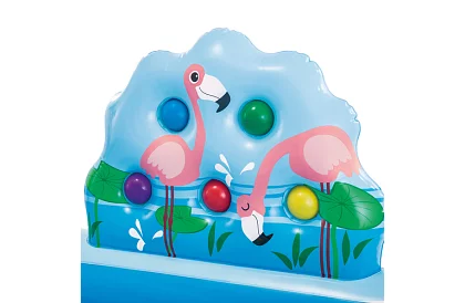 Felfújható medence csúszdával – vízi játszótér INTEX 57161