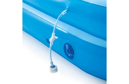 Felfújható medence csúszdával – vízi játszótér INTEX 57161