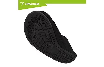 Vízis cipők – csúszásgátló, gyorsan száradó – fekete, 41-es méret