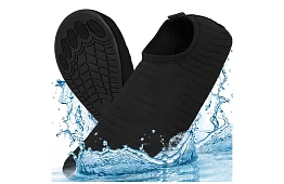 Vízis cipők – csúszásgátló, gyorsan száradó – fekete, 41-es méret