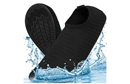 Vízicipő – csúszásgátló, gyorsan száradó – fekete, 42-es méret