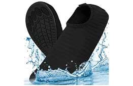 Vízicipők – csúszásgátló, gyorsan száradó – fekete, 45-ös méret
