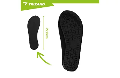 Vízicipő – csúszásgátló, gyorsan száradó – fekete, 37-es méret